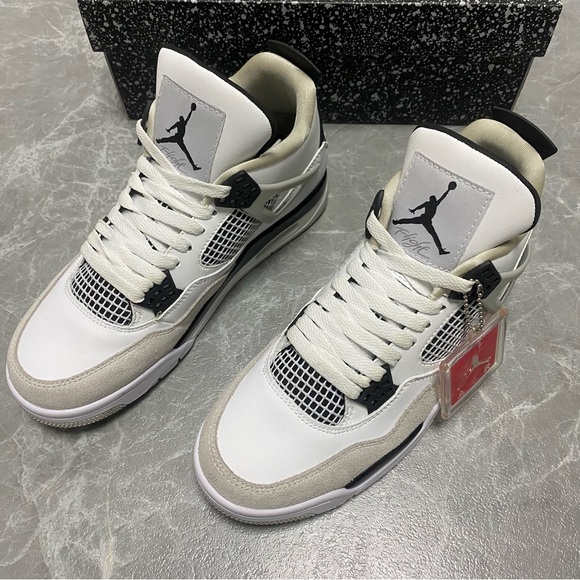 Jordan Other - Air Jordan Men’s White and Black Sneakers